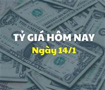 Tỷ giá 14/1: Đồng USD và CNY cùng đảo chiều tăng giá