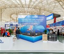 HPG: Hòa Phát giới thiệu mẫu thép ray cao tốc tại triển lãm đường sắt quốc tế