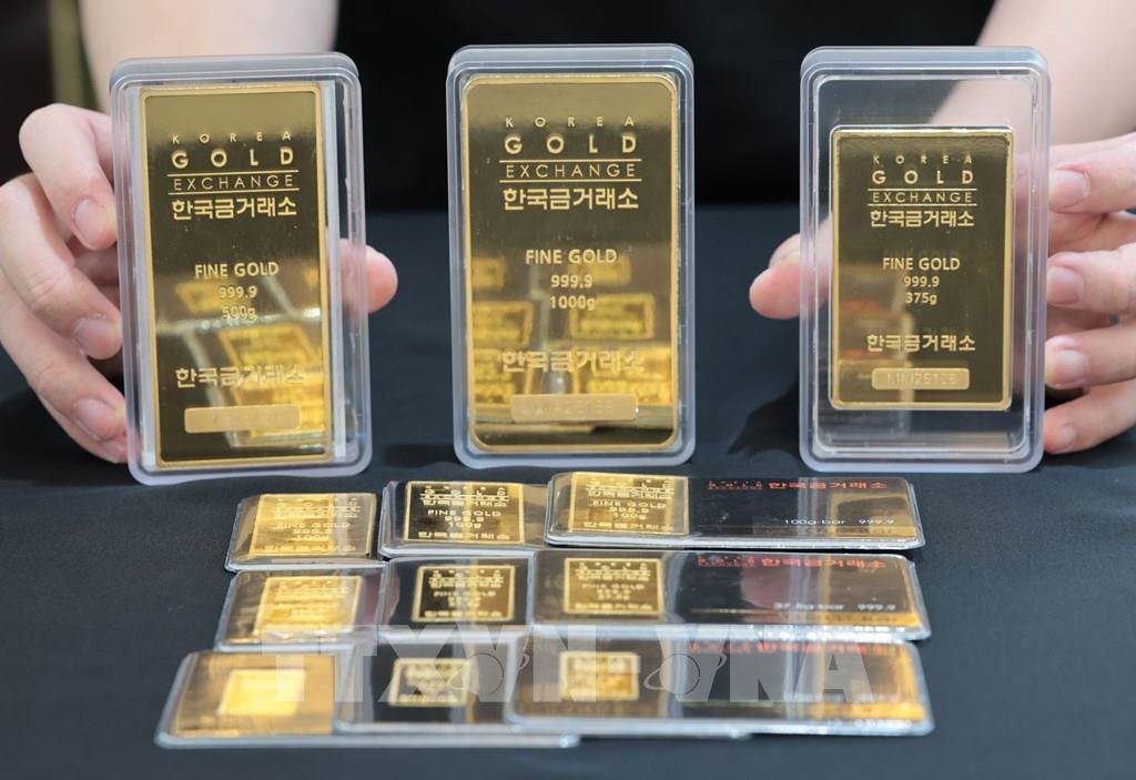 Giá vàng gần mức cao nhất trong 7 tuần trong phiên chiều 12/12