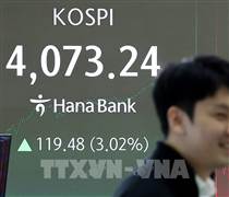 Chứng khoán châu Á tăng mạnh khi lo ngại về xung đột Trung Đông dịu xuống