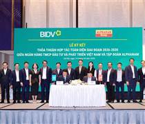 BID: BIDV và Alphanam nâng tầm quan hệ hợp tác
