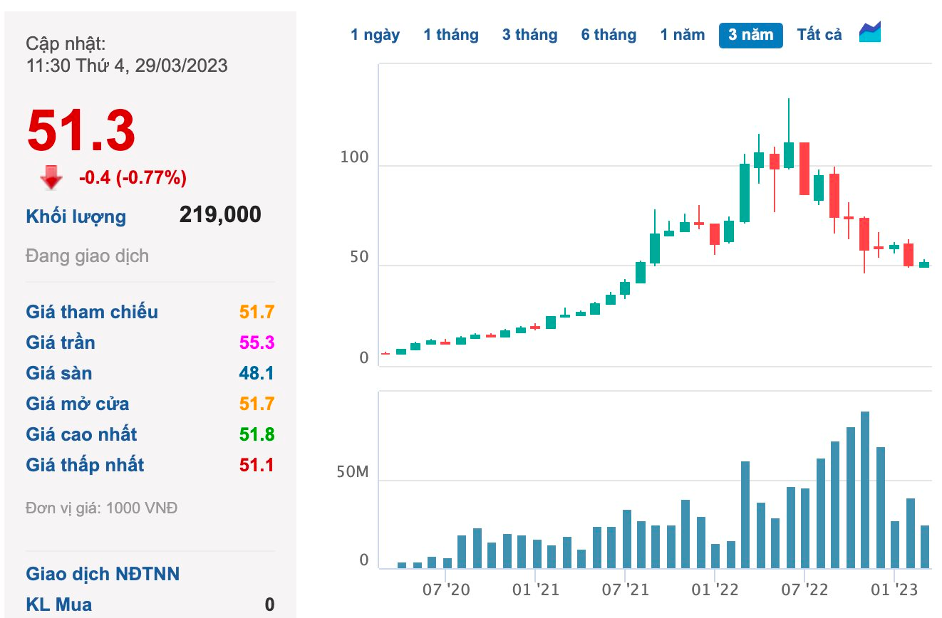 DGC 1 cổ đông "bị kẹp" DGC giá 140.000 đồng đề nghị Chủ tịc