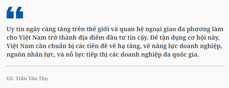 Việt Nam trên đường phát triển phồn vinh - thịnh vượng: Tăng cường nội lực để tận dụng tốt ngoại lực