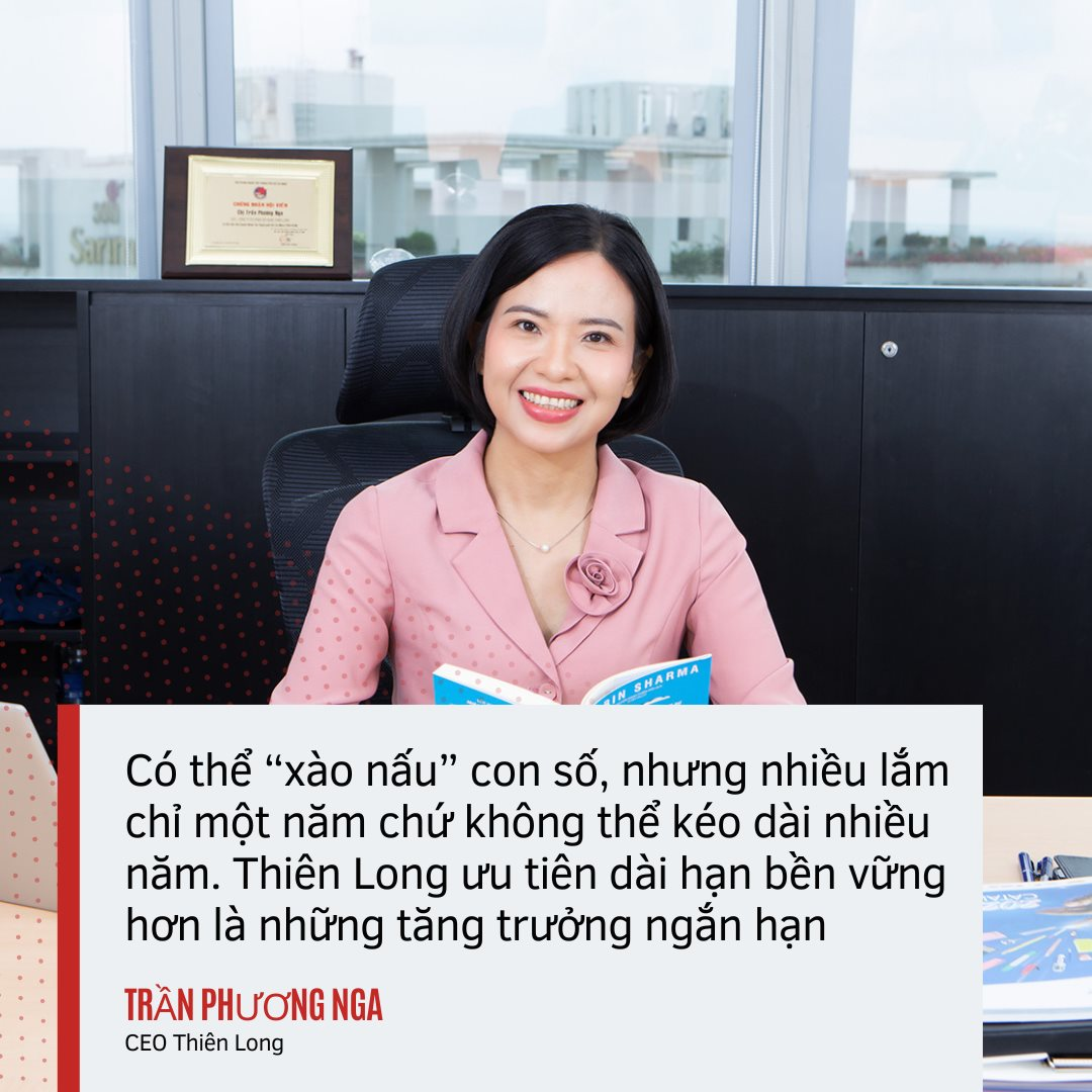 Nữ CEO đầu tiên của Thiên Long Mỗi ngày đều đam mê đi làm, đưa thương