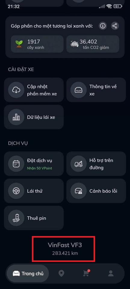 chup man hinh vinfast vf 3 1747304876322375950934