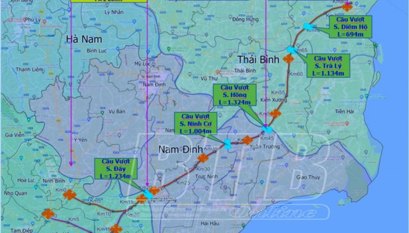 phe duyet chu truong cao toc ninh binh hai phong doan qua tinh nam dinh va thai binh 15250227122023