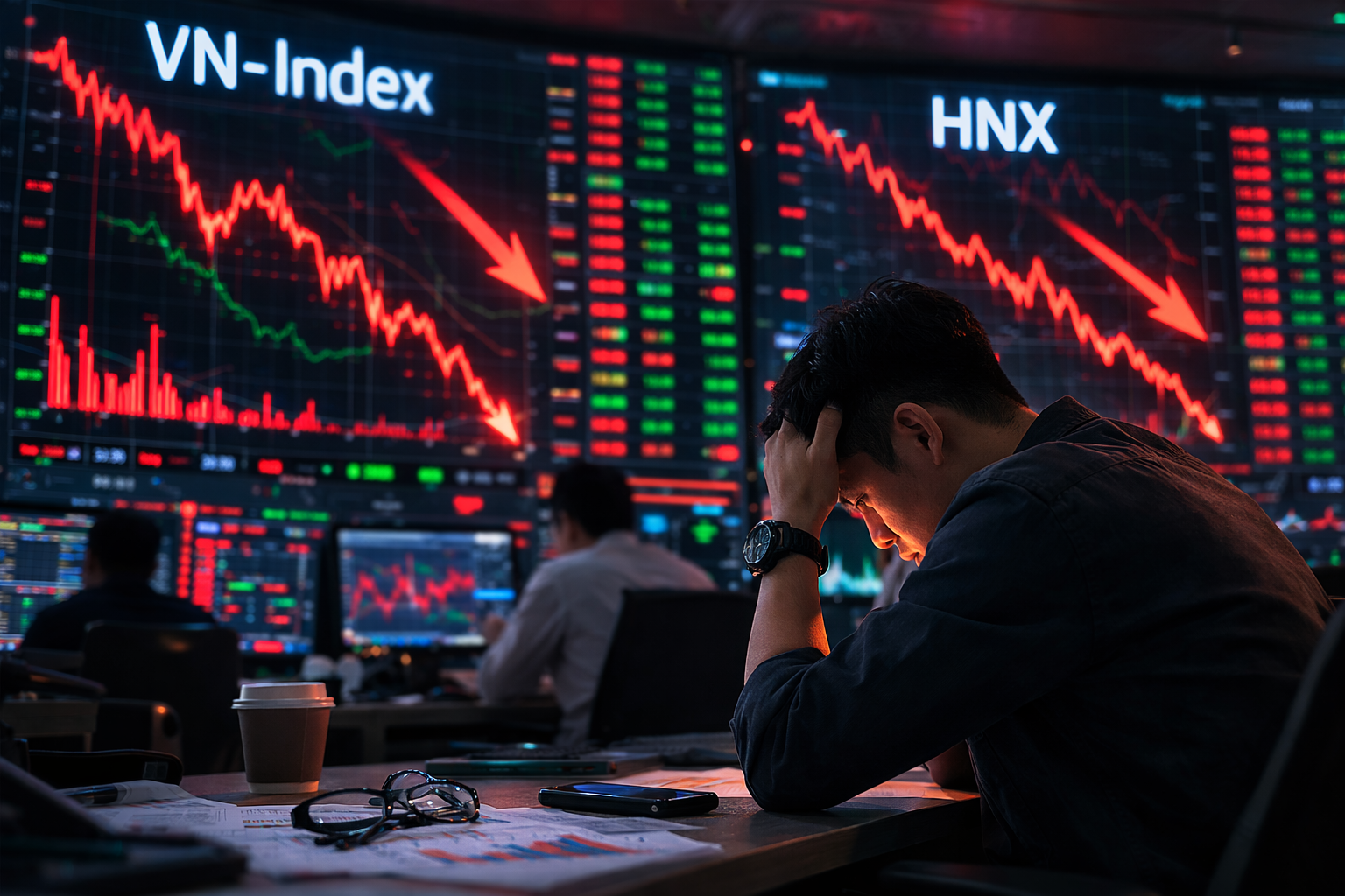 Áp lực tỷ giá và lạm phát đẩy VN-Index thủng mốc 1.650 điểm