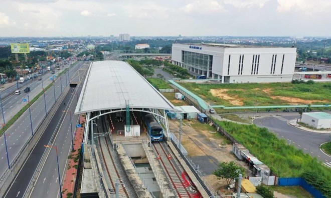 TPHCM tăng tốc việc kéo dài tuyến Metro số 1 đến sân bay Long Thành