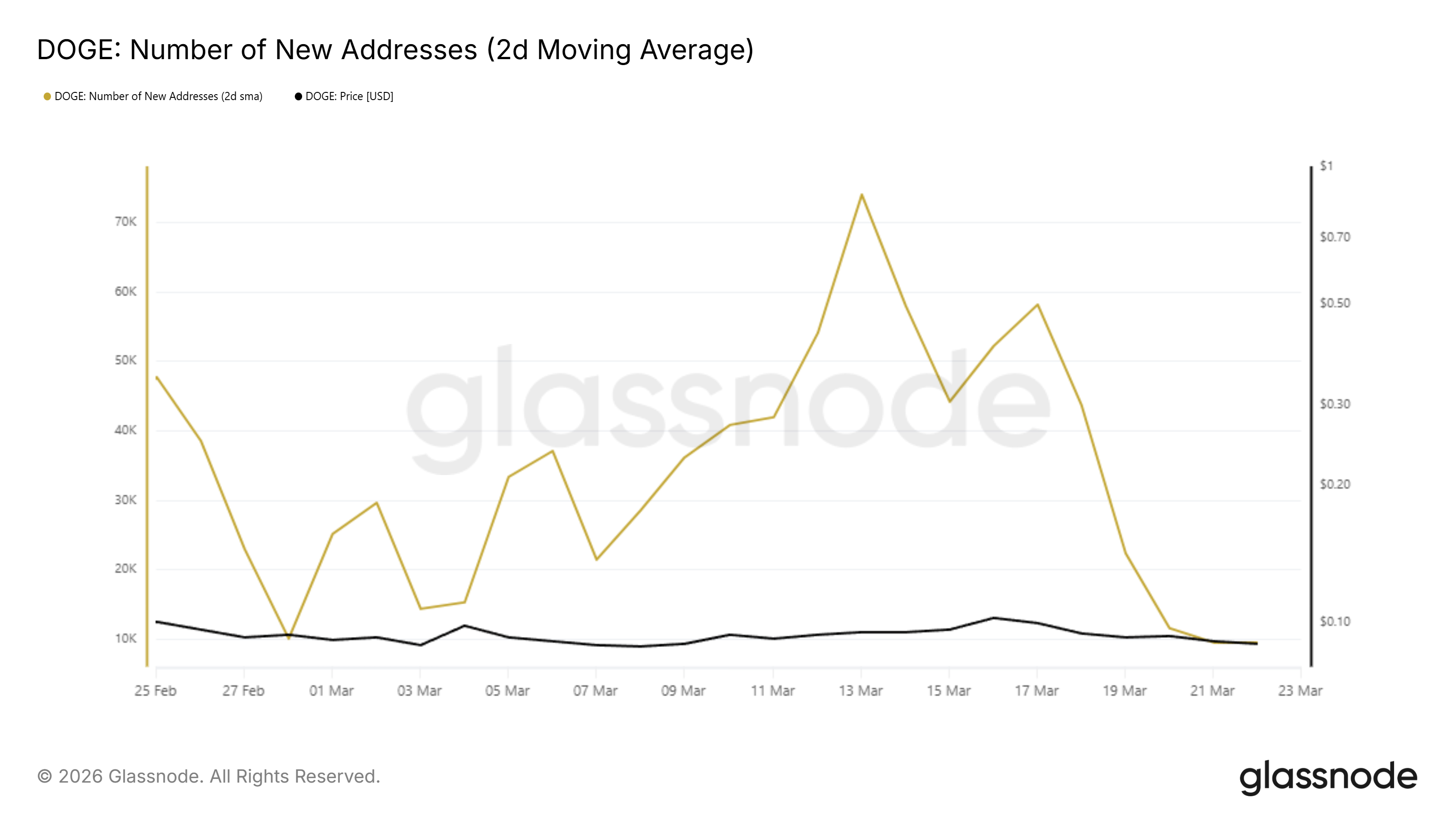 Địa chỉ ví mới DOGE