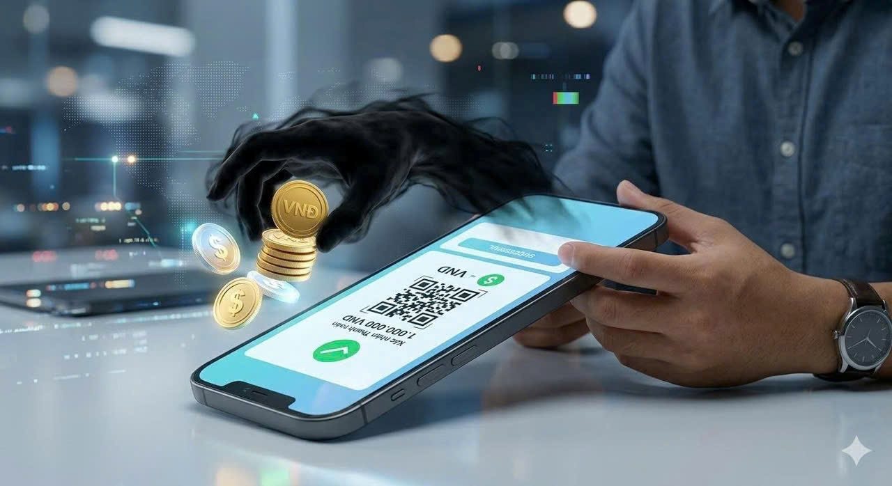 Công an thông báo tới chủ cửa hàng, hộ kinh doanh nhận thanh toán chuyển khoản quét mã QR