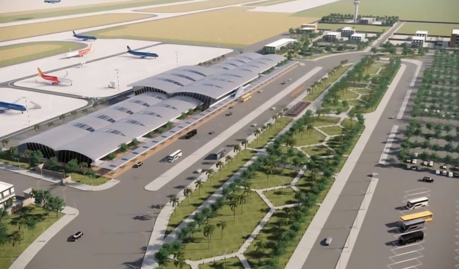 Dự kiến khởi công hạng mục dân dụng sân bay Phan Thiết vào cuối tháng 4