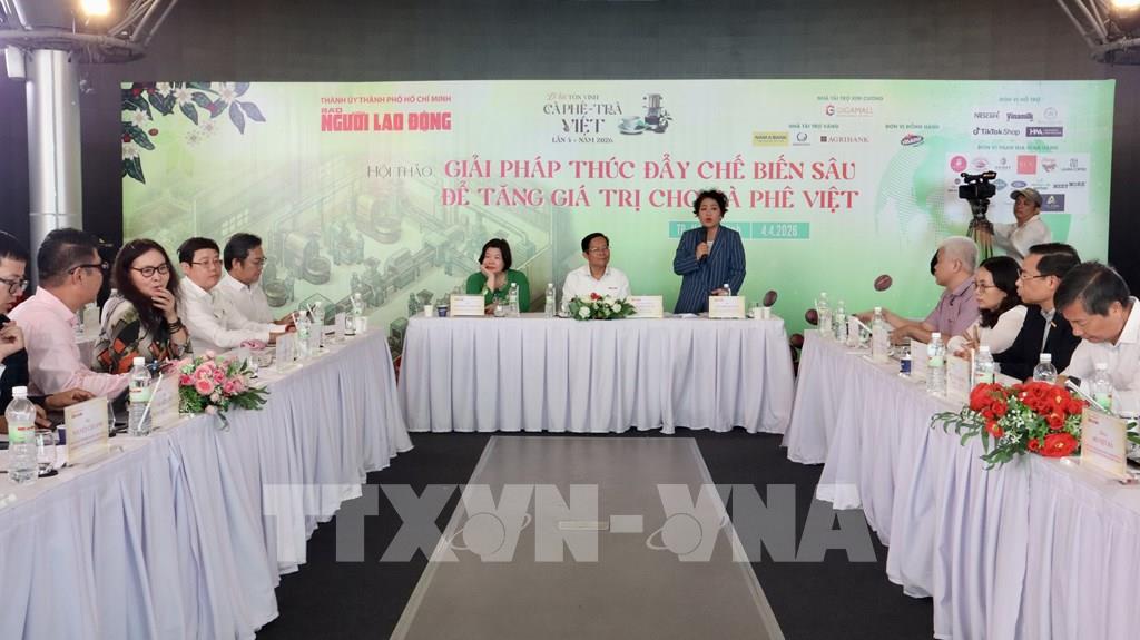 Thúc đẩy liên kết chế biến sâu, nâng giá trị cho cà phê Việt