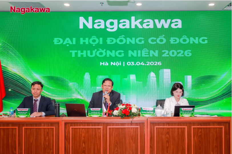 NAG: ĐHĐCĐ Nagakawa 2026 - Đặt mục tiêu doanh thu 4.000 tỷ đồng, duy trì vị thế dẫn đầu ngành điều hòa không khí
