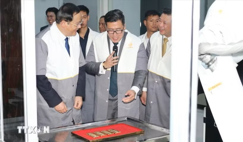 Lào khai trương nhà máy tinh luyện vàng quốc tế để thúc đẩy nền kinh tế tự chủ