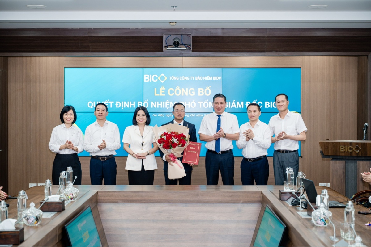 Ông Nguyễn Minh Tuân giữ chức Phó Tổng Giám đốc BIC