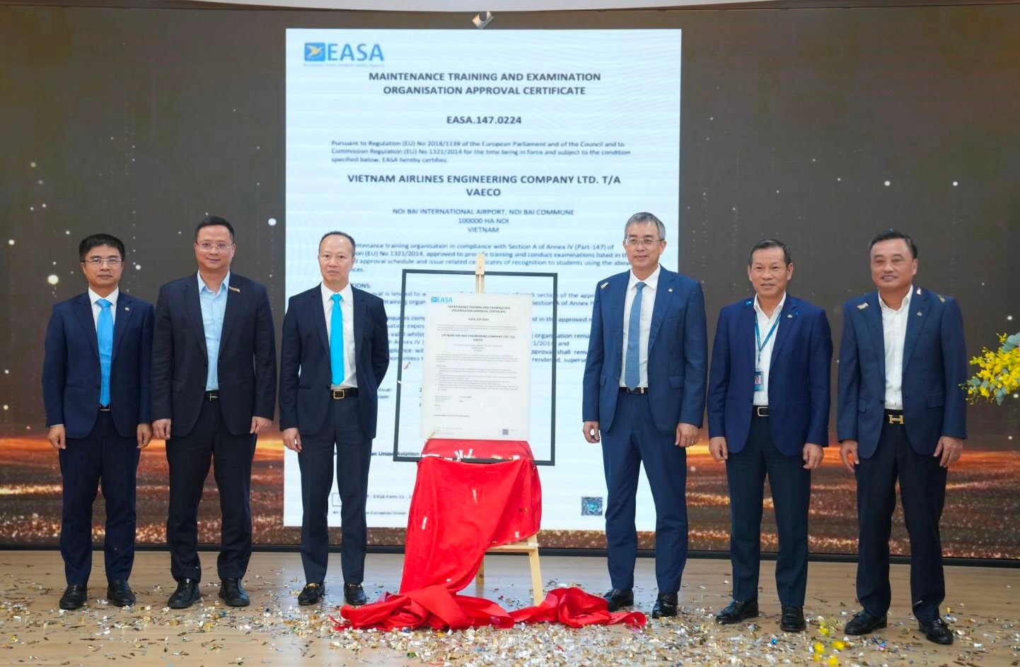 Việt Nam có tổ chức đào tạo bảo dưỡng tàu bay theo chuẩn châu Âu