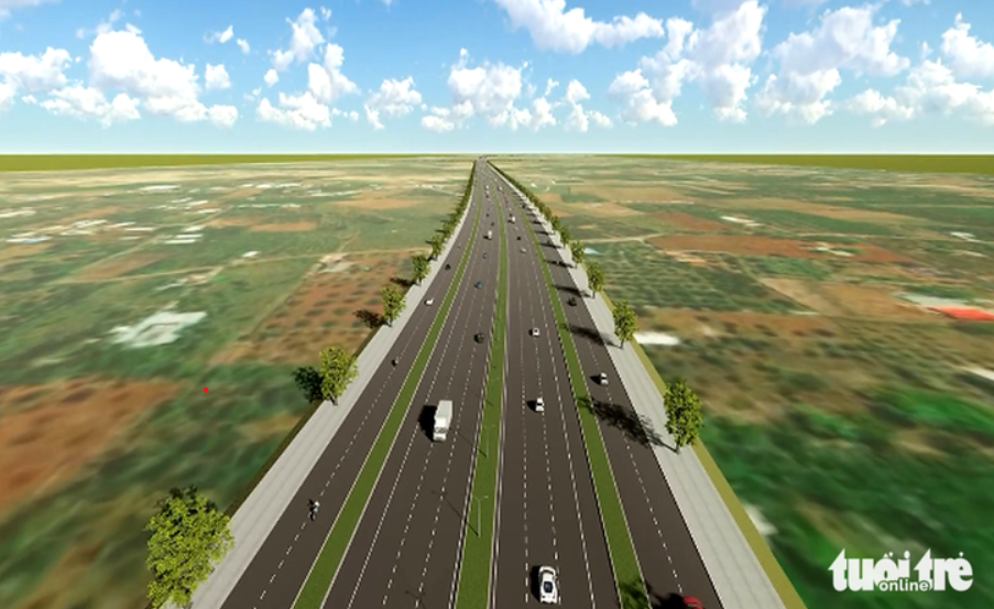 Dự án cao tốc Hồ Tràm - sân bay Long Thành có cầu cạn trên cao qua khu bảo tồn thiên nhiên