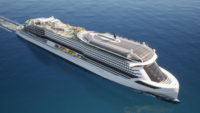 Trình làng tàu thủy chạy điện 100%, có thể chở tới 1.856 khách