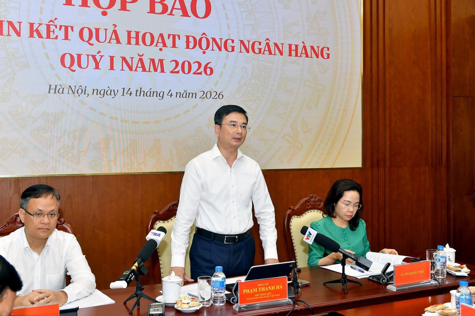Phó Thống đốc Phạm Thanh Hà nói về diễn biến lãi suất, tỷ giá, tín dụng trong quý I/2026
