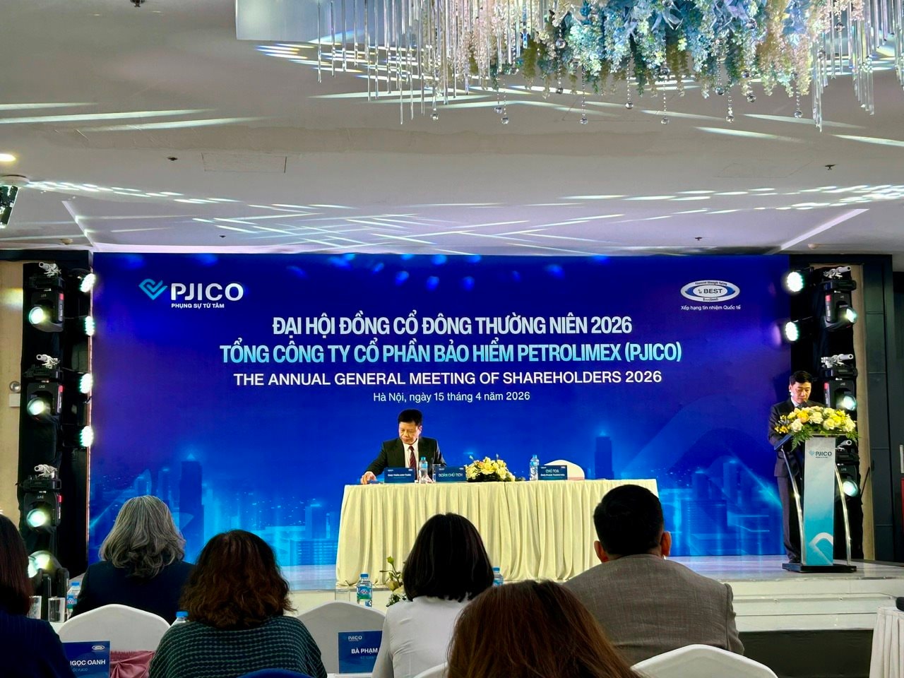 Đại hội cổ đông PJICO: Dự chi 133 tỷ cổ tức tiền mặt, miễn nhiệm thành viên HĐQT Nguyễn Thị Hương Giang