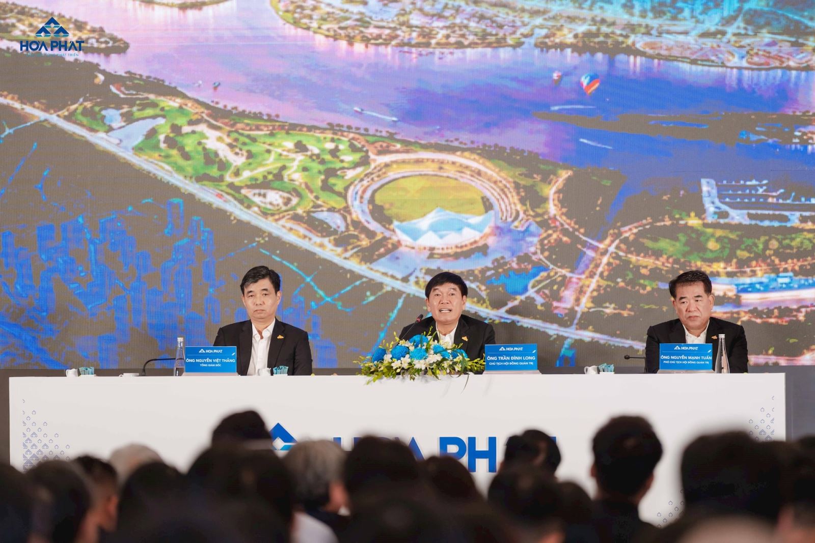 HPG: Tỷ phú Trần Đình Long tiết lộ lợi nhuận quý 1/2026 tăng 170%, khẳng định DA Trục đại lộ cảnh quan sông Hồng có vị trí "không thể đẹp hơn"