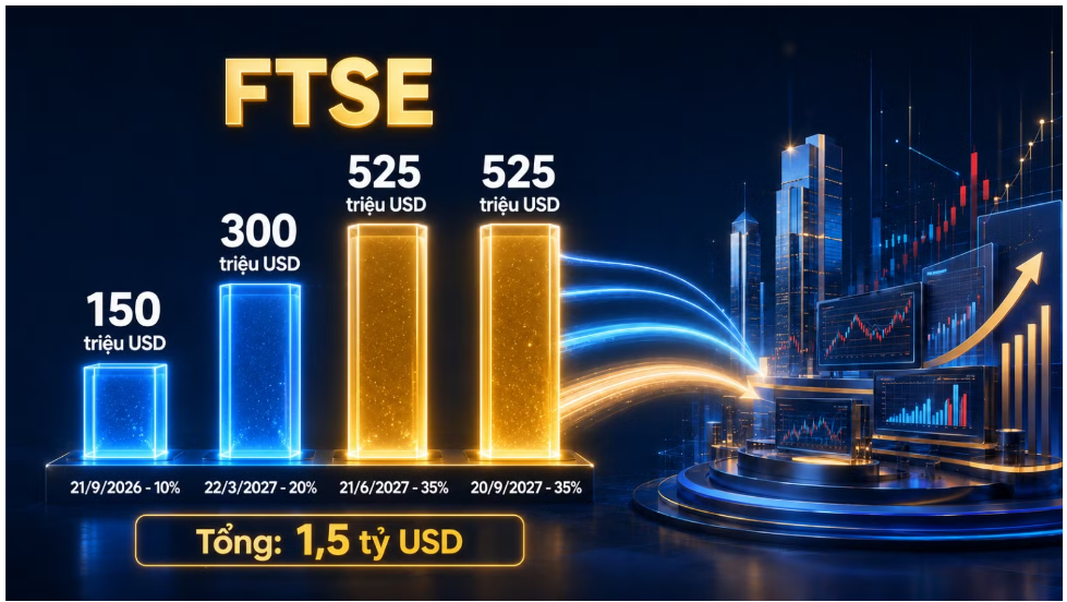Thị trường chứng khoán chờ dòng vốn nâng hạng trước giờ G
