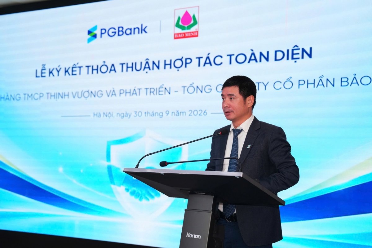 PGBank và Tổng Công ty cổ phần Bảo Minh ký kết Thỏa thuận hợp tác toàn diện