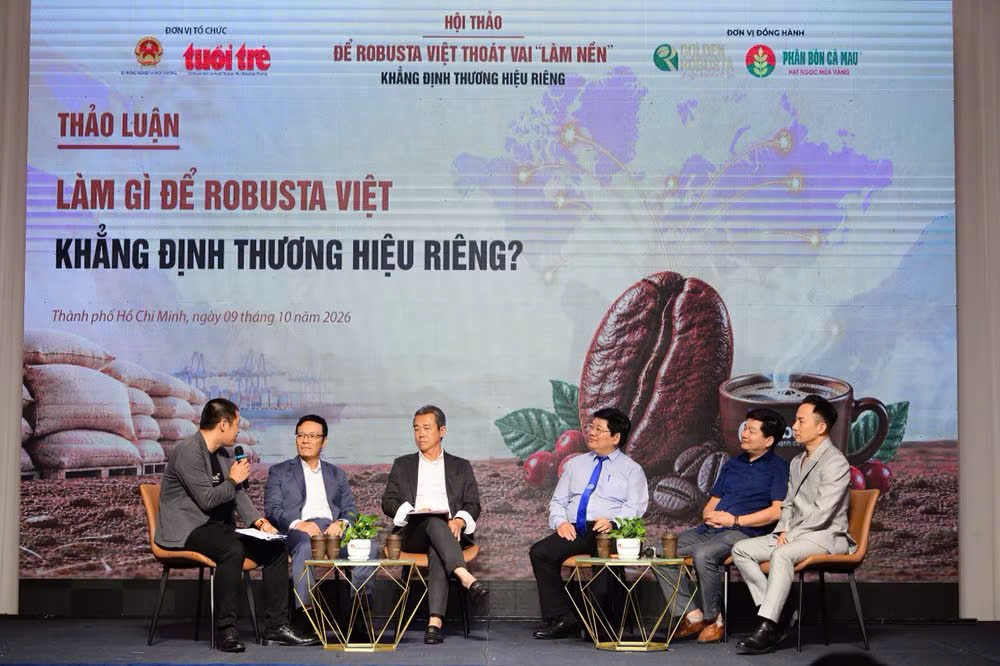 Các chuyên gia đề xuất giải pháp xây dựng thương hiệu cà phê Robusta Việt Nam tại Hội thảo