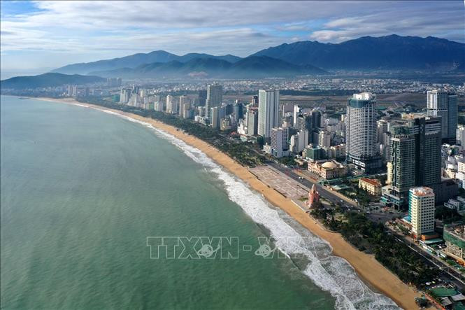 Bãi biển Nha Trang (Khánh Hòa). Ảnh minh họa: Ngọc Hà/TTXVN