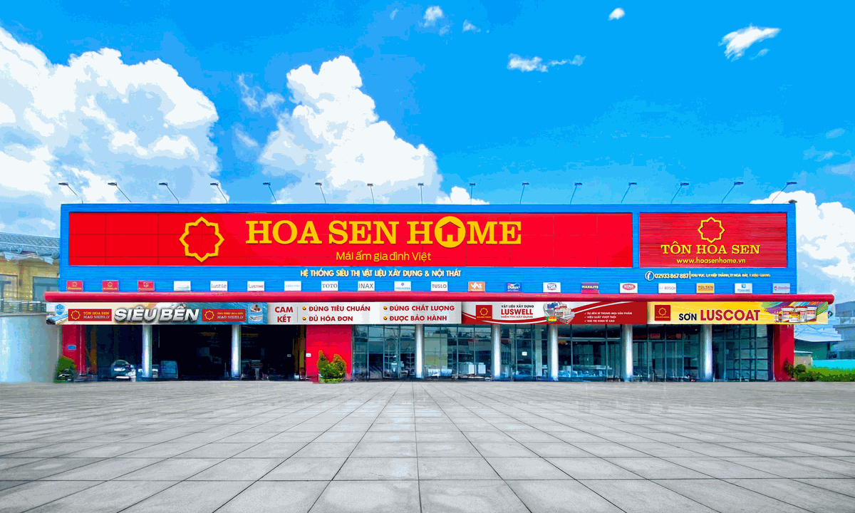 Siêu thị Vật liệu xây dựng và Nội thất Hoa Sen Home