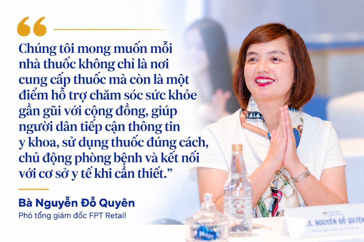 Lãnh đạo FPT Retail chia sẻ về định hướng phát triển chuỗi Long Châu
