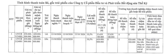 Cen Invest chậm thanh toán trái phiếu - Ảnh 1.