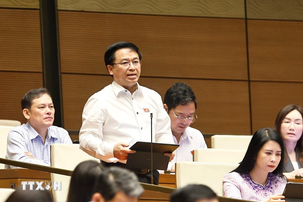Đại biểu Bùi Xuân Hải, Đoàn ĐBQH thành phố Hải Phòng. (Ảnh: TTXVN) ttxvn_bui-xuan-hai.jpg