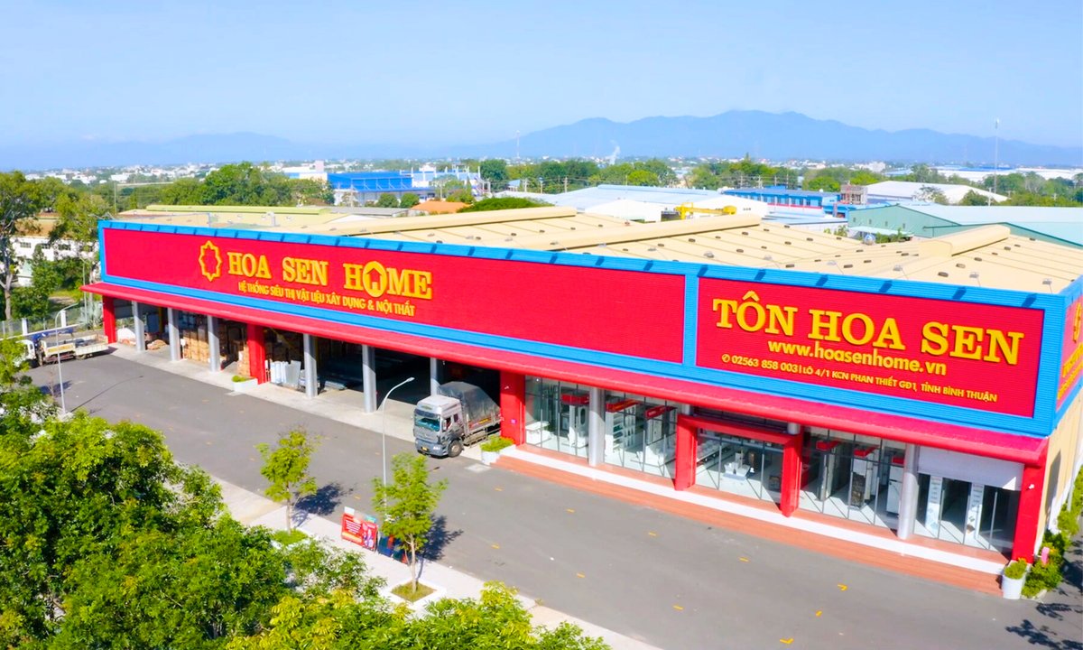 Mộ cửa hàng Hoa Sen Home Phan Thiết