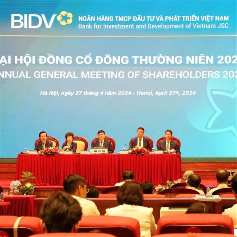 BID: BIDV tổ chức thành công Đại hội đồng cổ đông thường niên năm 2024