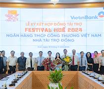 Ngân hàng VietinBank, BIDV và tập đoàn BRG - Nhà tài trợ Đồng tại Festival Huế 2024