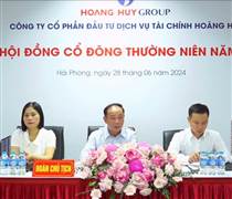 Hoàng Huy cập nhật tiến độ loạt dự án trọng điểm: Sẽ bàn giao Hoang Huy New City trong quý III năm 2024