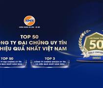 SHS được vinh danh Top 50 công ty đại chúng uy tín và hiệu quả