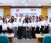 CEO: Tập đoàn CEO trao học bổng cho sinh viên Trường Đại học Hà Nội