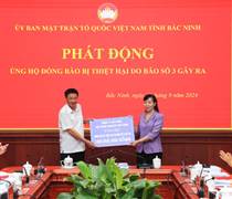 DBC: Chung tay hỗ trợ đồng bào khắc phục hậu quả bão số 3