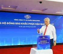 VCG: Phát động chương trình “ủng hộ đồng bào khắc phục hậu quả bão lụt”