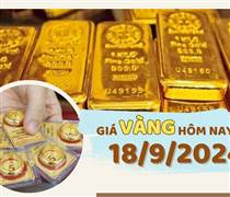 Giá vàng hôm nay 18/9: SJC bật tăng hàng triệu đồng, cao nhất trong hơn 3 tháng