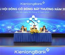 KLB: KienlongBank tổ chức thành công ĐHĐCĐ bất thường 2024