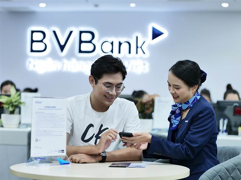 BVBank cộng lãi suất khi khách hàng mở sổ tiết kiệm trên ngân hàng số ...