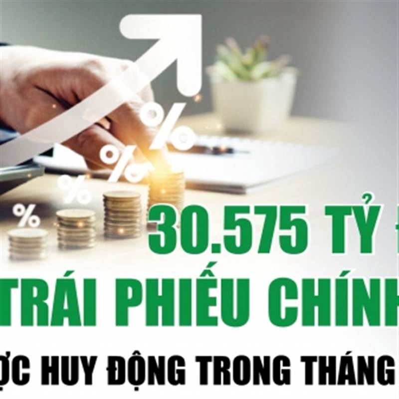 Infographics: 30.575 tỷ đồng trái phiếu Chính phủ được huy động trong tháng 10/2024