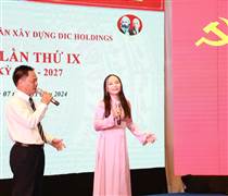 DIG: Tổ chức thành công đại hội điểm chi bộ Công ty cổ phần xây dựng DIC Holdings nhiệm kỳ 2025 - 2027