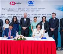 HSBC cấp tín dụng xanh cho Vĩnh Hoàn