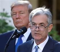 Chứng khoán Mỹ giảm điểm sau lời 'sấm' của ngài Jerome Powell