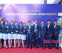 Khai trương Vietbank chi nhánh Bình Phước