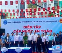 BTW: Diễn tập cấp nước an toàn, ứng phó sự cố